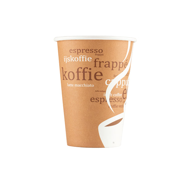 Kaffeebecher Pappe Kaffeemotiv (2500x 180cc)