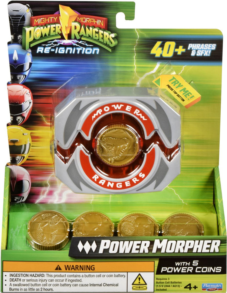 Playmates Mighty Morphin Power Rangers Gürtelclip Power Morpher Deluxe Gürtelschnallen