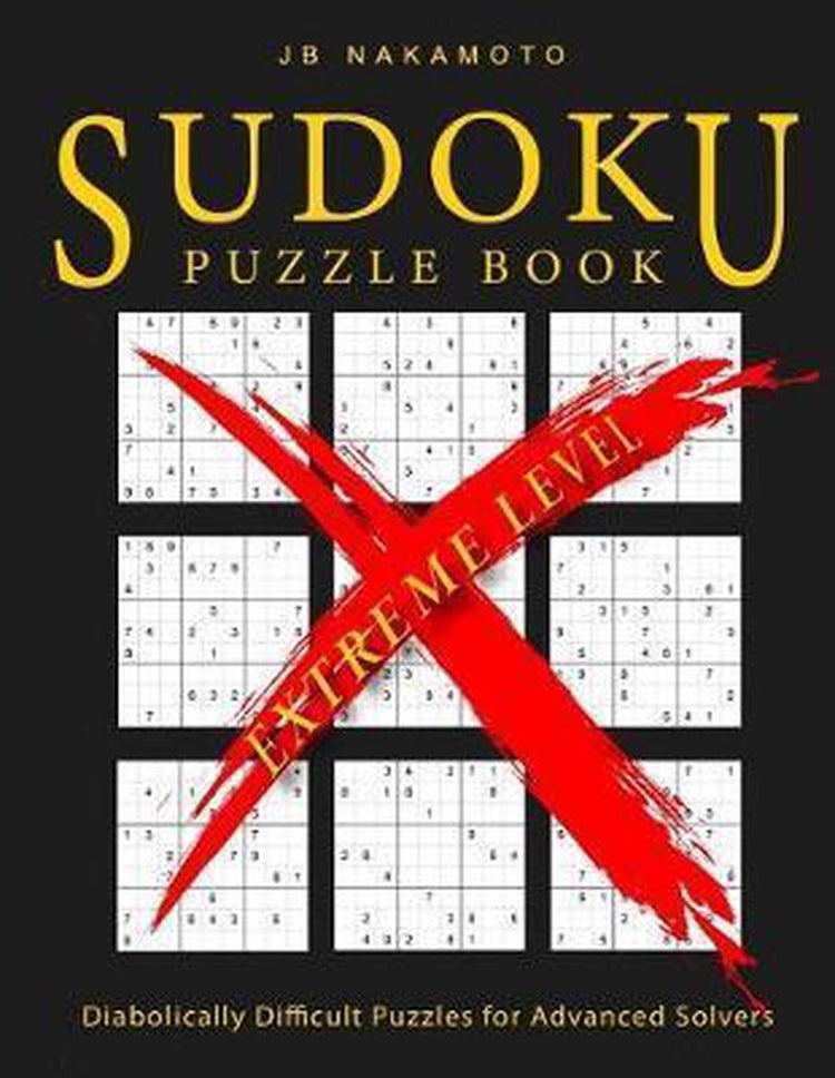 Sudoku-Rätselbuch auf extremem Niveau – Sudoku-Rätselbuch auf extremem Niveau
