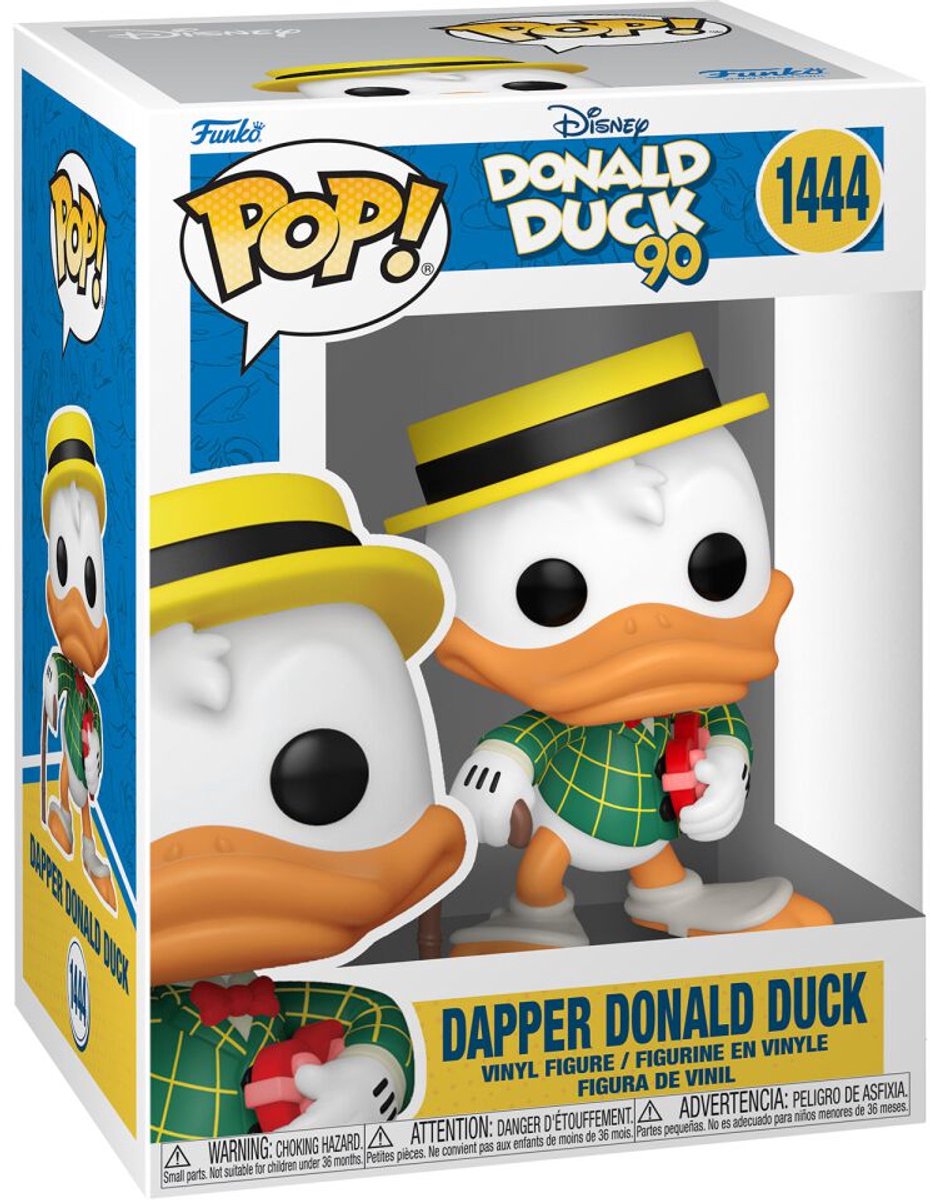 Funko Mickey Minnie Mouse 90. Jubiläum – Brave Donald Duck Vinylfigur 1444 Pop! mehrfarbig