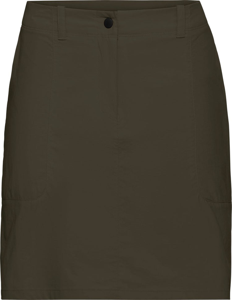 Jack Wolfskin Desert Skort W Outdoor-Rock für Damen – Obsidian Moss