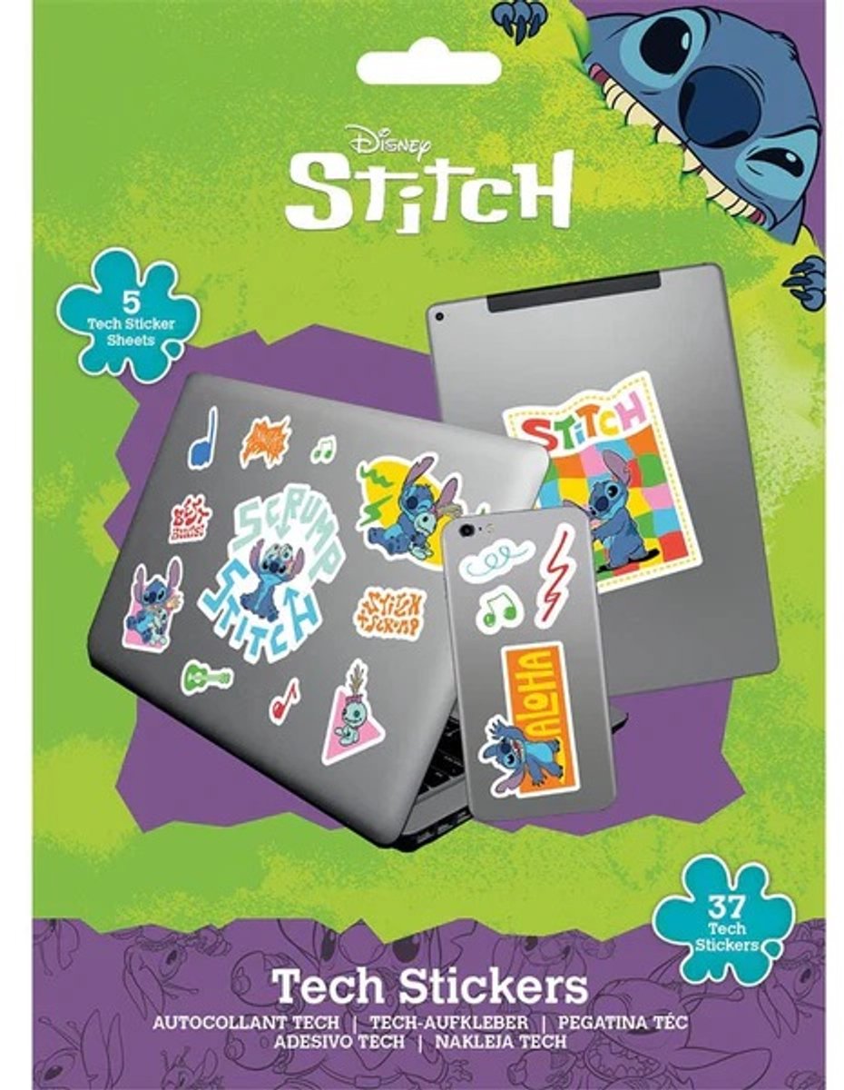 Disney Lilo Stitch (Best Buds) Tech-Aufkleber