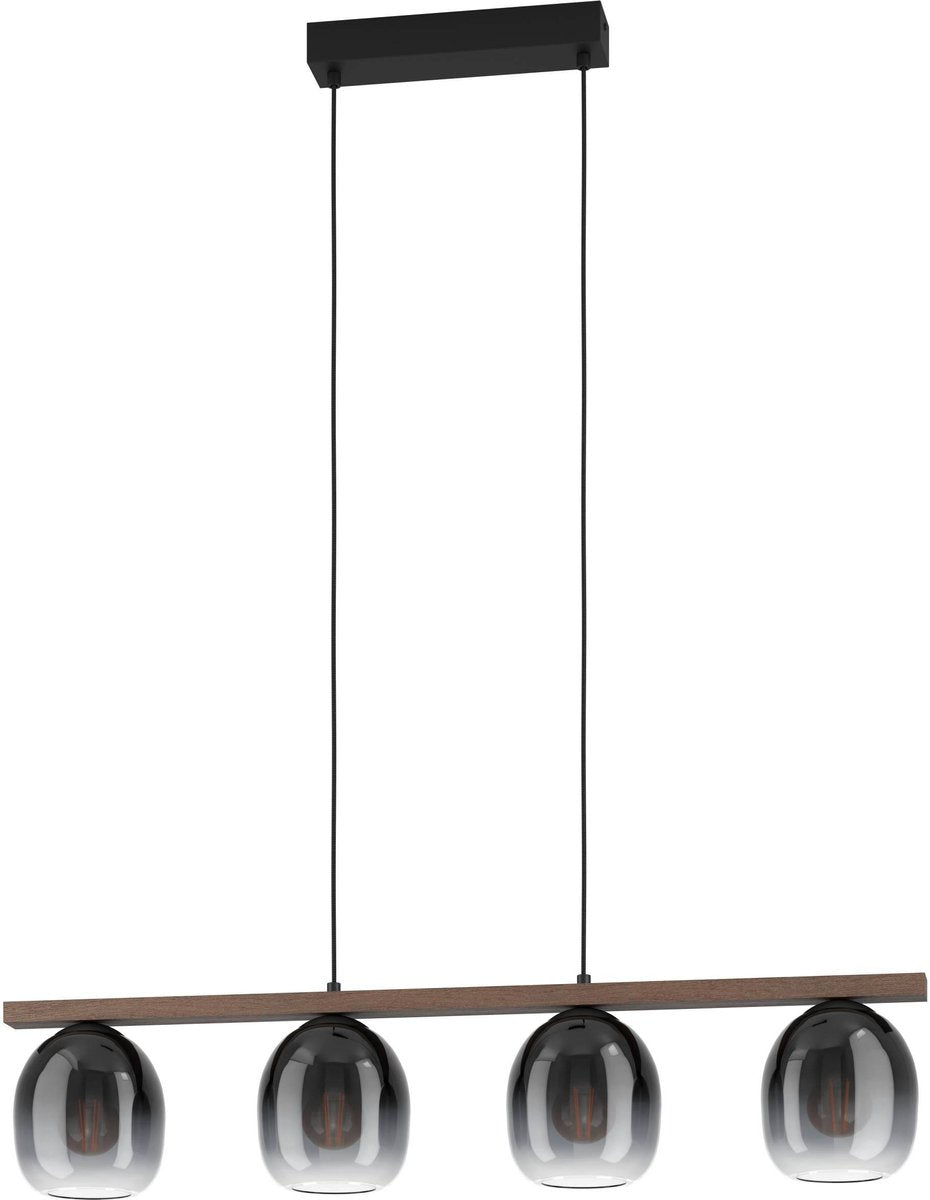 Eglo Filago Hängelampe – E27 – 88 cm – Schwarzbraun