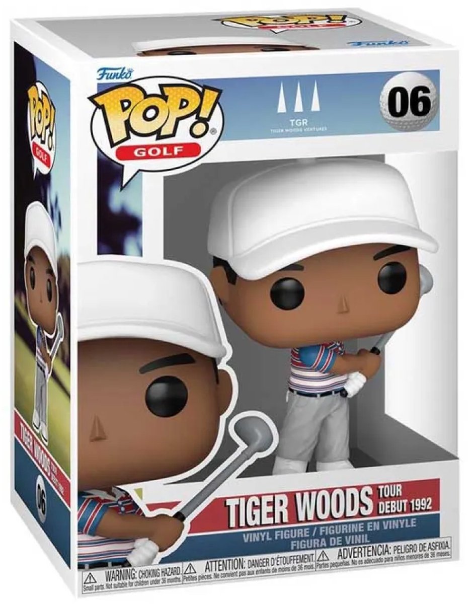 Funko – Tiger Woods – Pop Wave Nr. 06 – Tourdebüt 1992