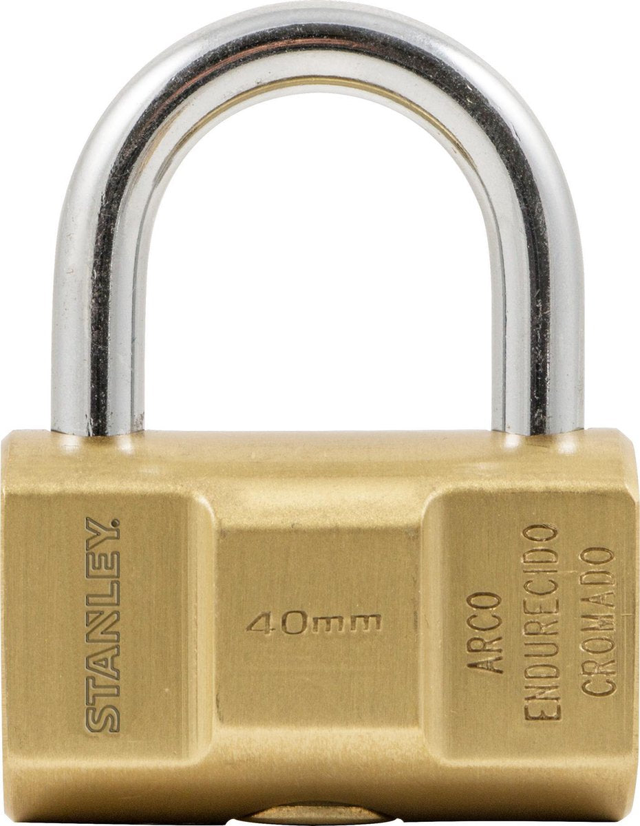 Stanley 81121 371 401 Vorhängeschloss 40 mm Schlüsselschloss