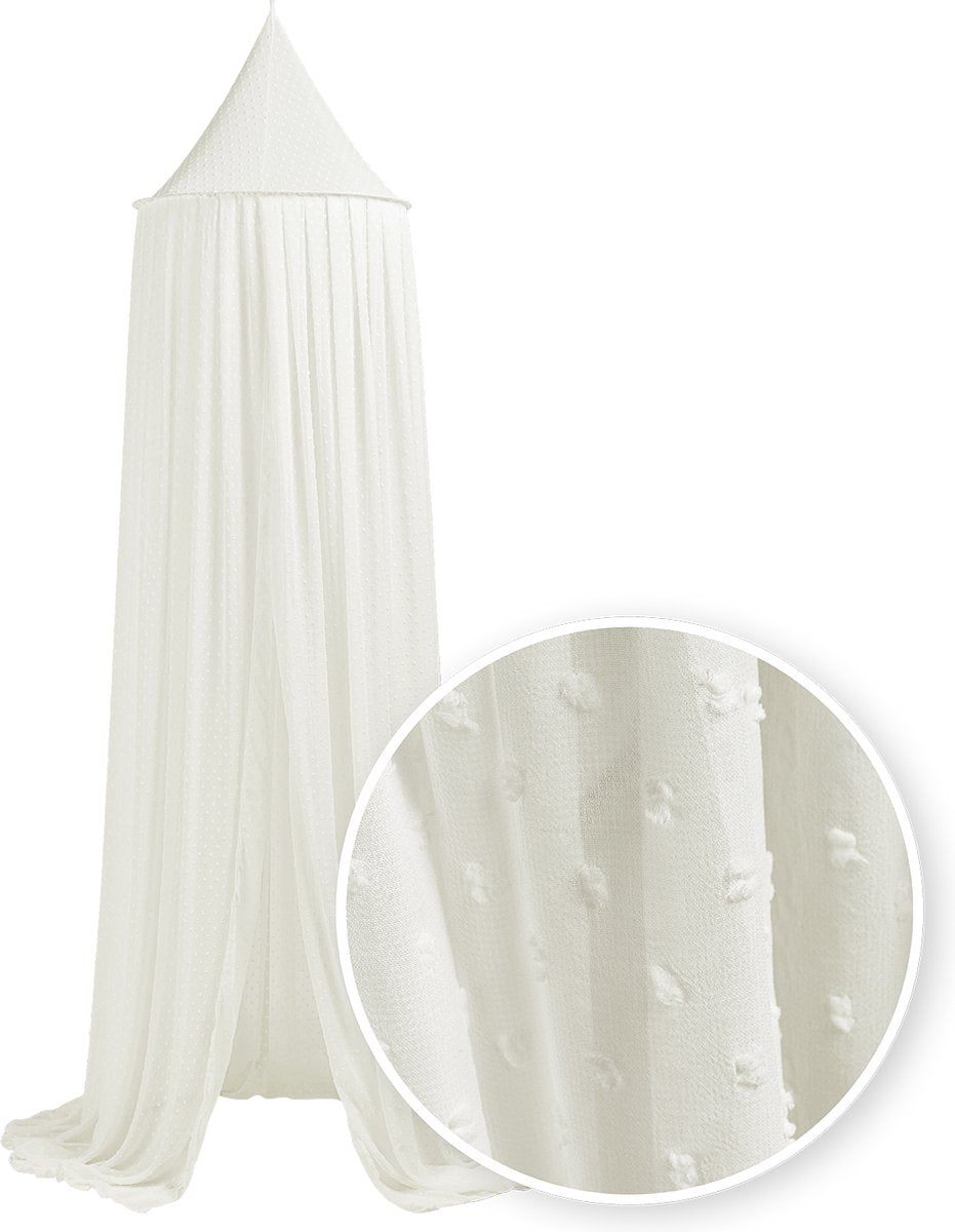 Meyco Baby Plume Moskitonetz – gebrochenes Weiß