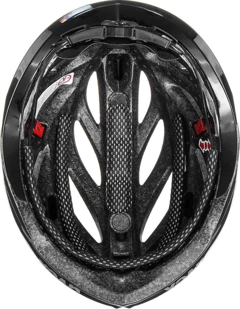 Uvex Boss Race Fahrradhelm schwarz – Unisex – Größe 52–56