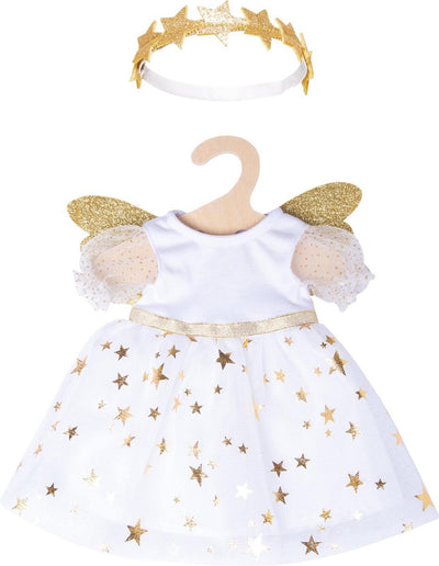 Heless Doll Kleid Engel mit Sternen, 28-35 cm