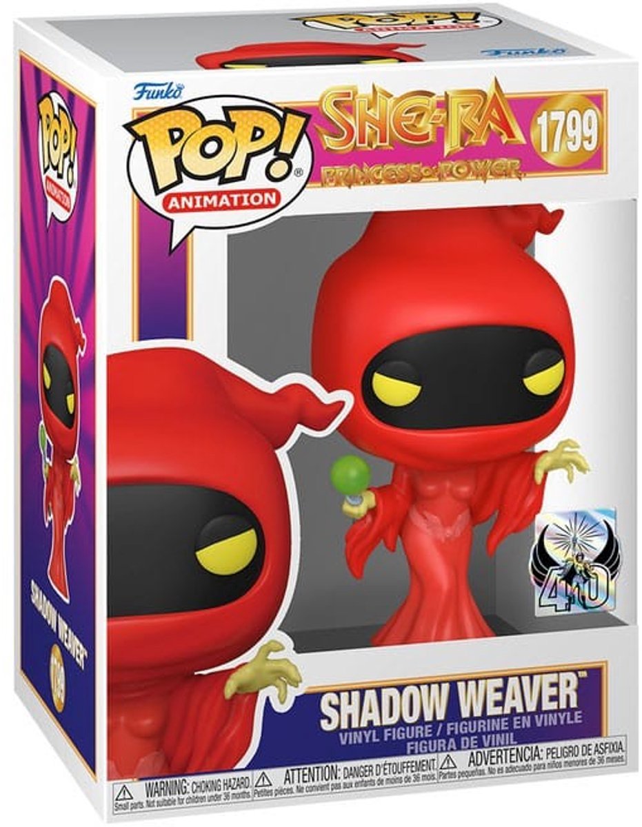 Funko Masters of the Universe She-Ra – Shadow Weaver Vinylfigur 1799 Unisex Pop! - mehrfarbig - Standard