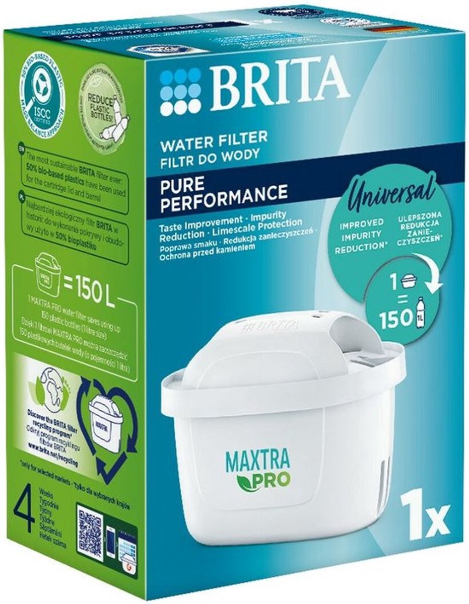 2978 Brita Maxtra Pro Pure Performance – Wasserfilter – Original – 150 l pro Filter