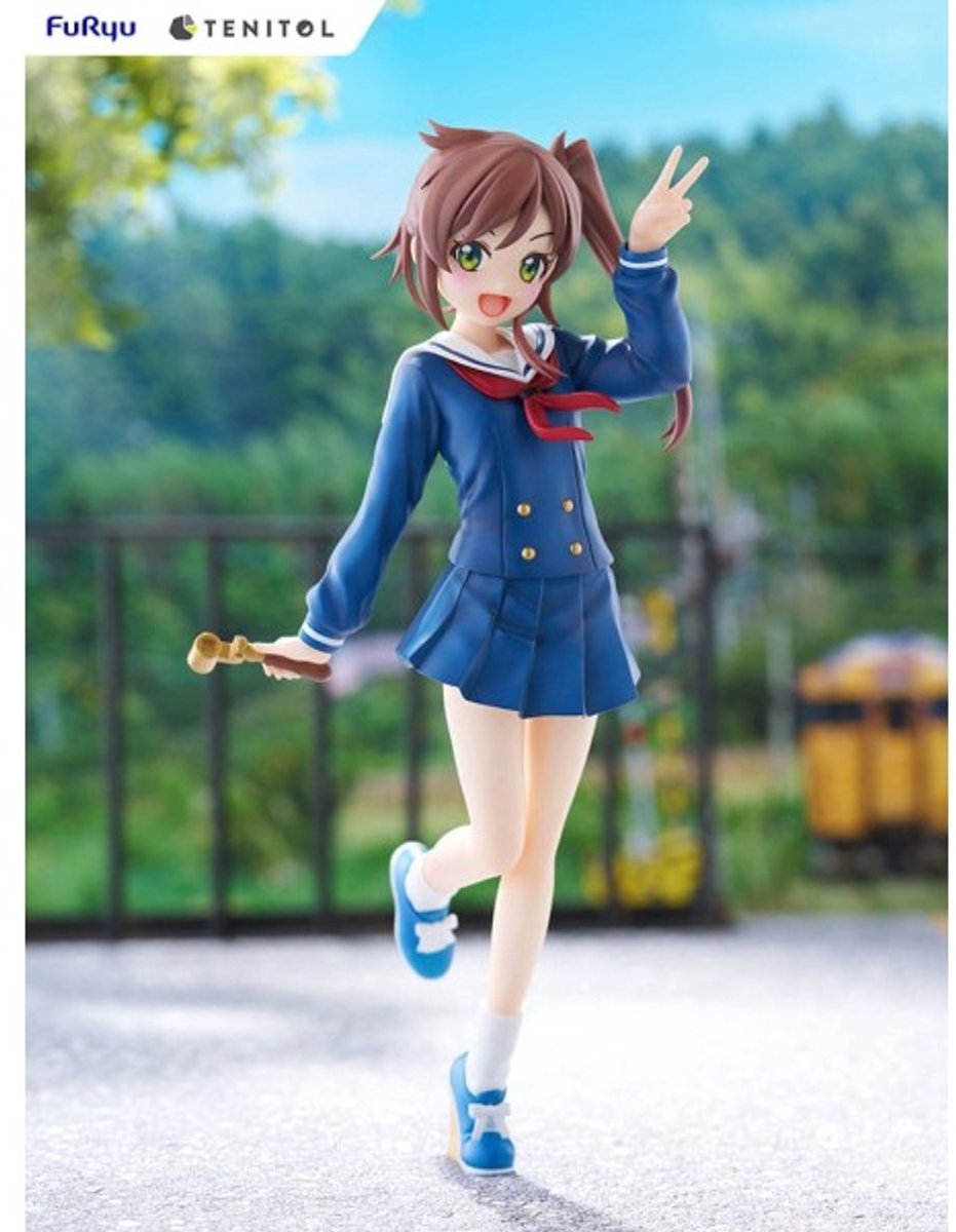 Furyu-Zug bis zum Ende der Welt Tenitol PVC-Statue Shizuru Chikura 21 cm