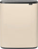 Brabantia Bo Touch Bin Abfallbehälter – 1 Fach – 60 Liter – sanftes Beige