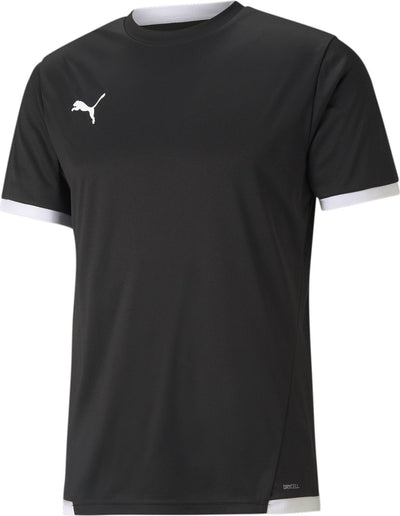 Puma Teamliga Trikot Herren Sportshirt - Schwarz-Weiß