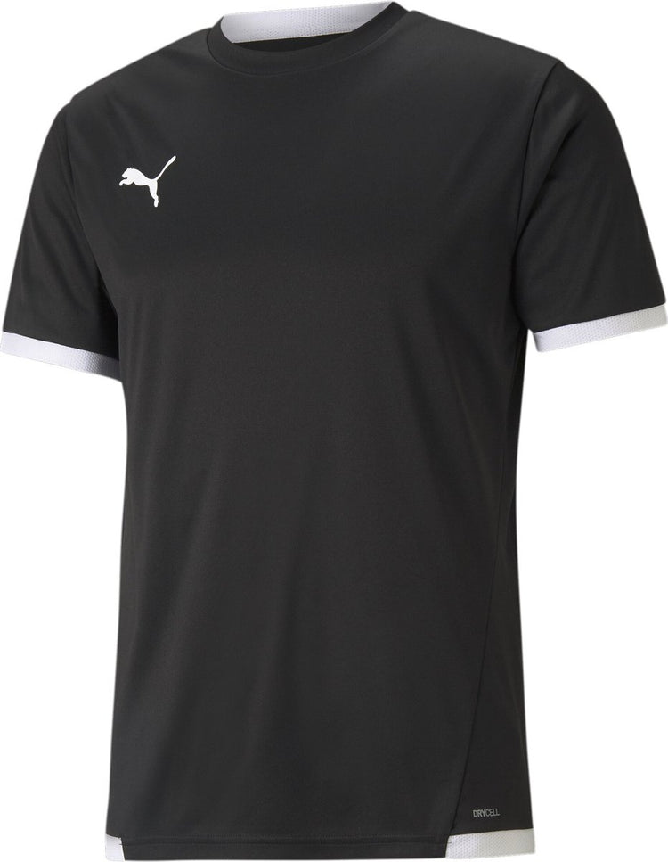 Puma Teamliga Trikot Herren Sportshirt - Schwarz-Weiß