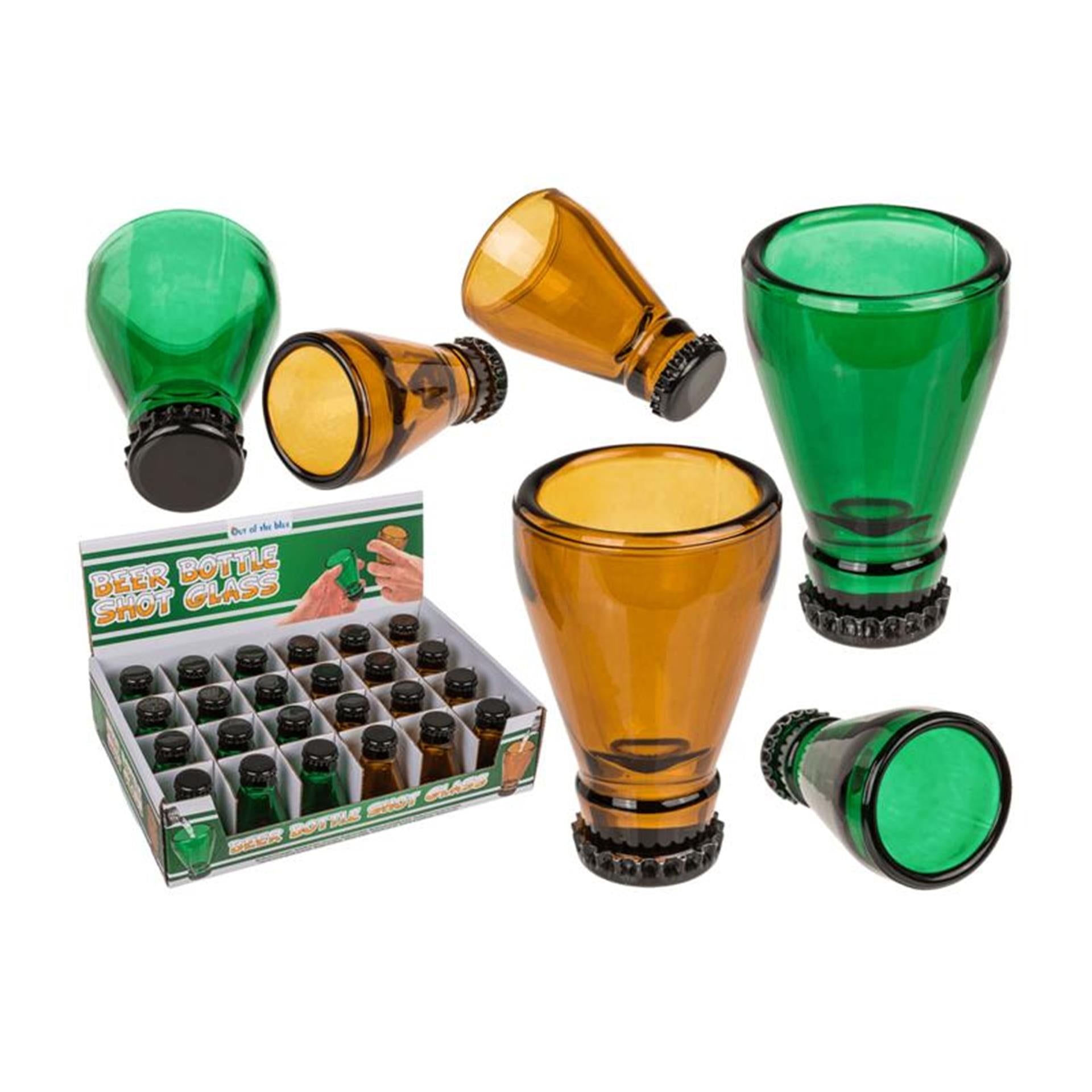 Aus heiterem Himmel Schnapsglas-Bierflasche 40 ml