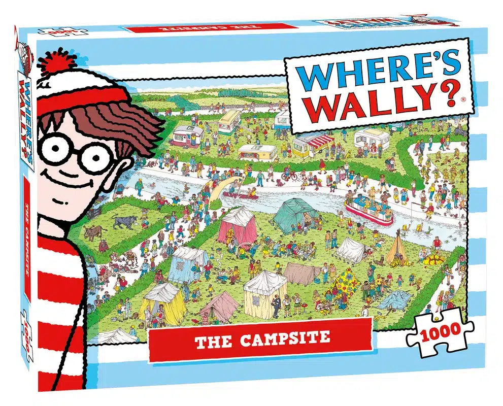 Viel Geschenke Puzzle, wo Apos; S Wally Campingplatz 1000 Stück