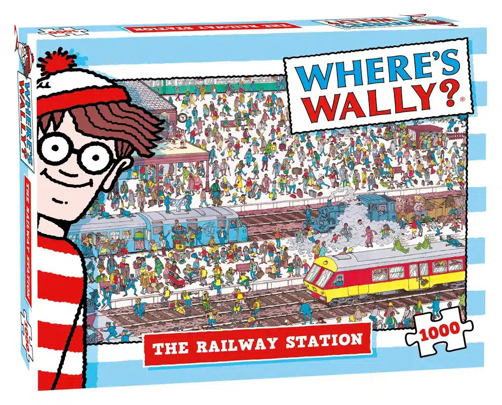 Viel Geschenke Puzzle, wo Apos; S Wally Bahnhof-1000 Stücke
