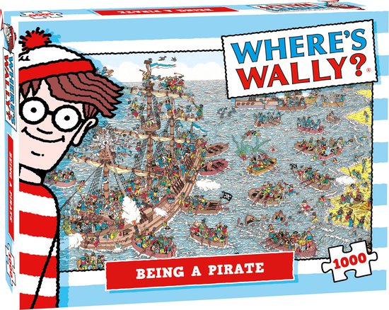 Viel Geschenke Puzzle, wo Apos; S Wally ist ein Pirat 1000 Stücke