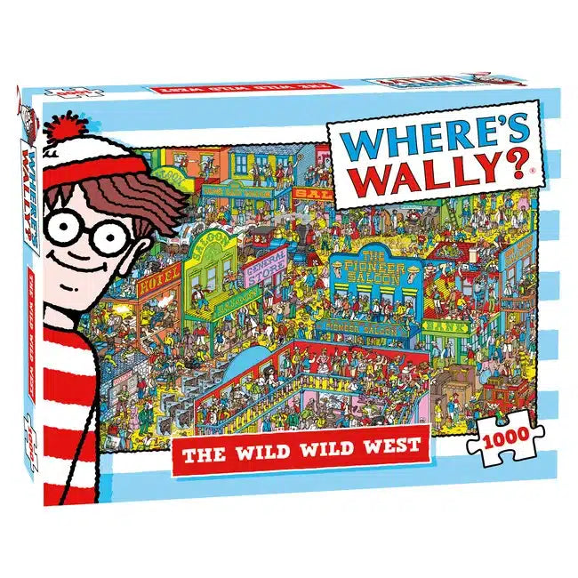 Viel Geschenke Puzzle, wo Apos; S Wally die wilden Wild West 1000 Stücke