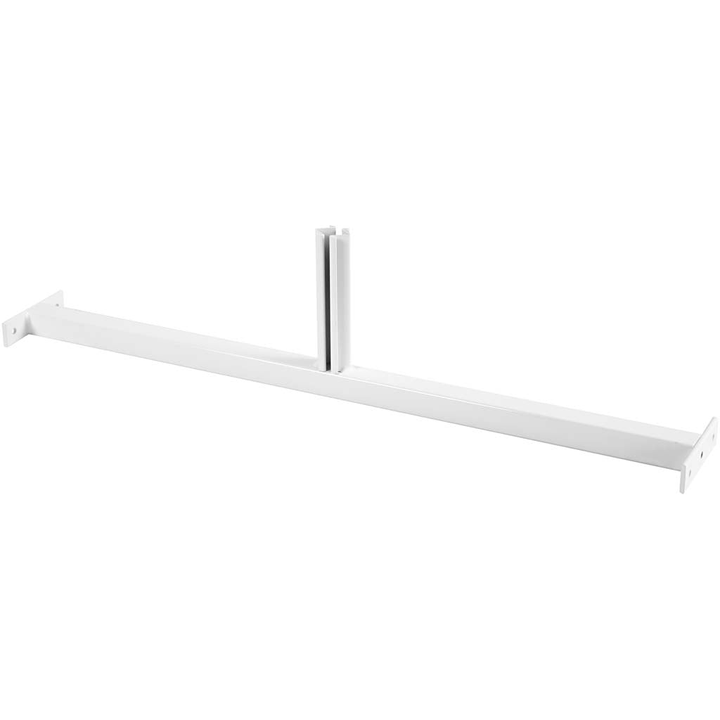 Mittelstück, H: 180 mm, T: 110 cm, B: 775 mm, weiß, 1 Stück
