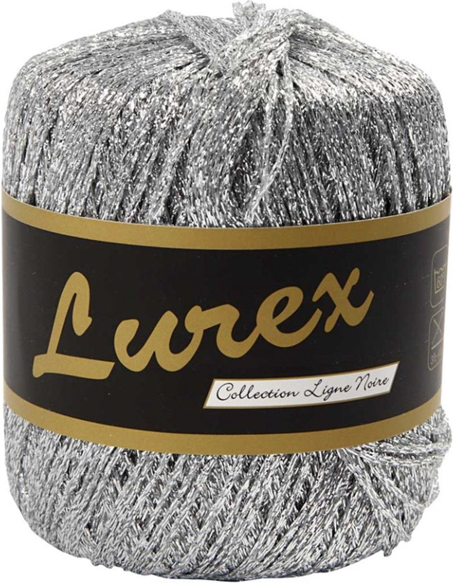 Creativ Company Glitzergarn 25gr Silber