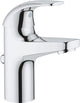 Grohe Quickfix Start Curve Waschtischarmatur – Ecojoy – mit Ablaufgarnitur – Chrom – wassersparend