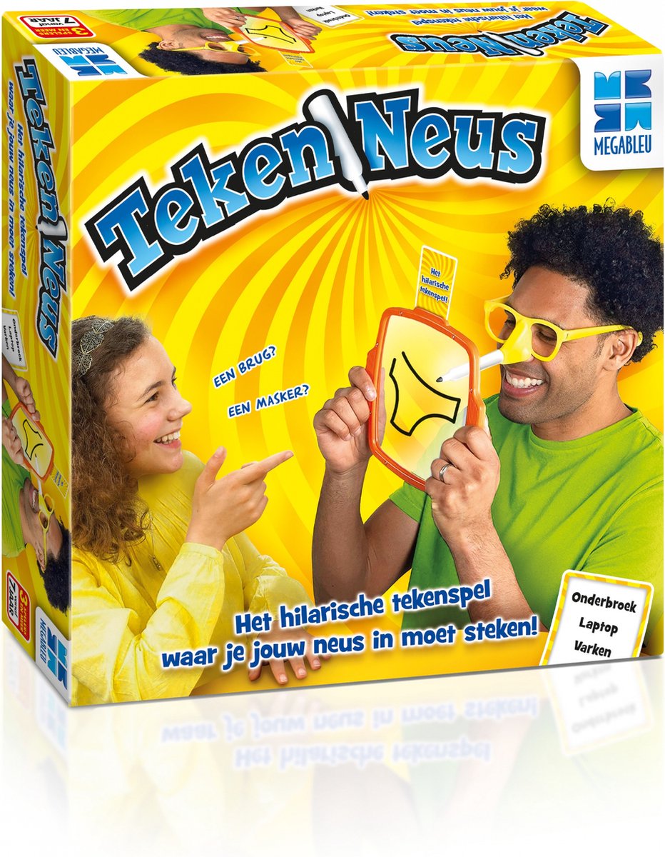 Megableu Zeichnungsnase - Kinderspiel