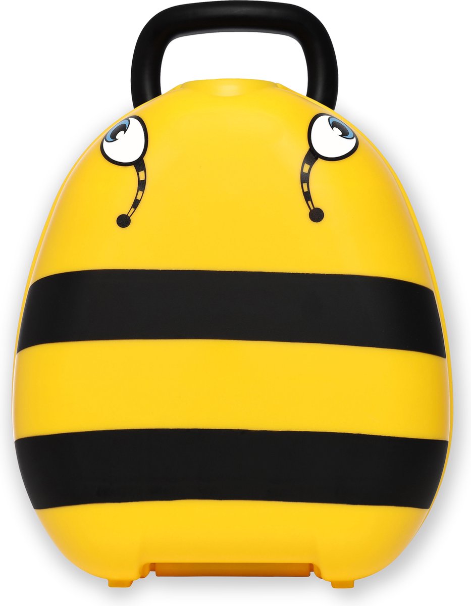My Carry Potty Jippie's My Carry Potty - Bee - praktisches Reisetöpfchen für das Toilettentraining - kinderfreundlich, wasserdicht abschließbar - ideal für unterwegs