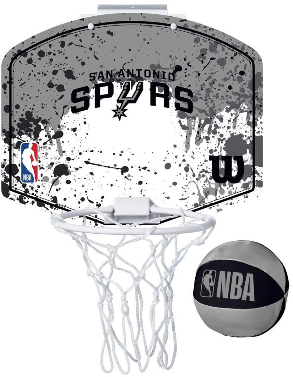 Wilson NBA Team Mini Hoop Team San Antonio spornt die Sportfanzone an