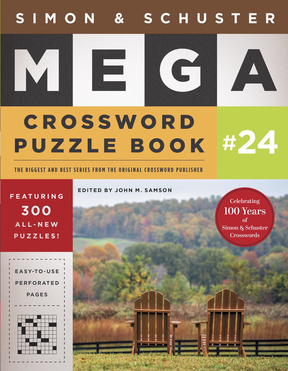 S' Mega-Kreuzworträtsel - Simon Schuster Mega-Kreuzworträtsel-Buch Nr. 24