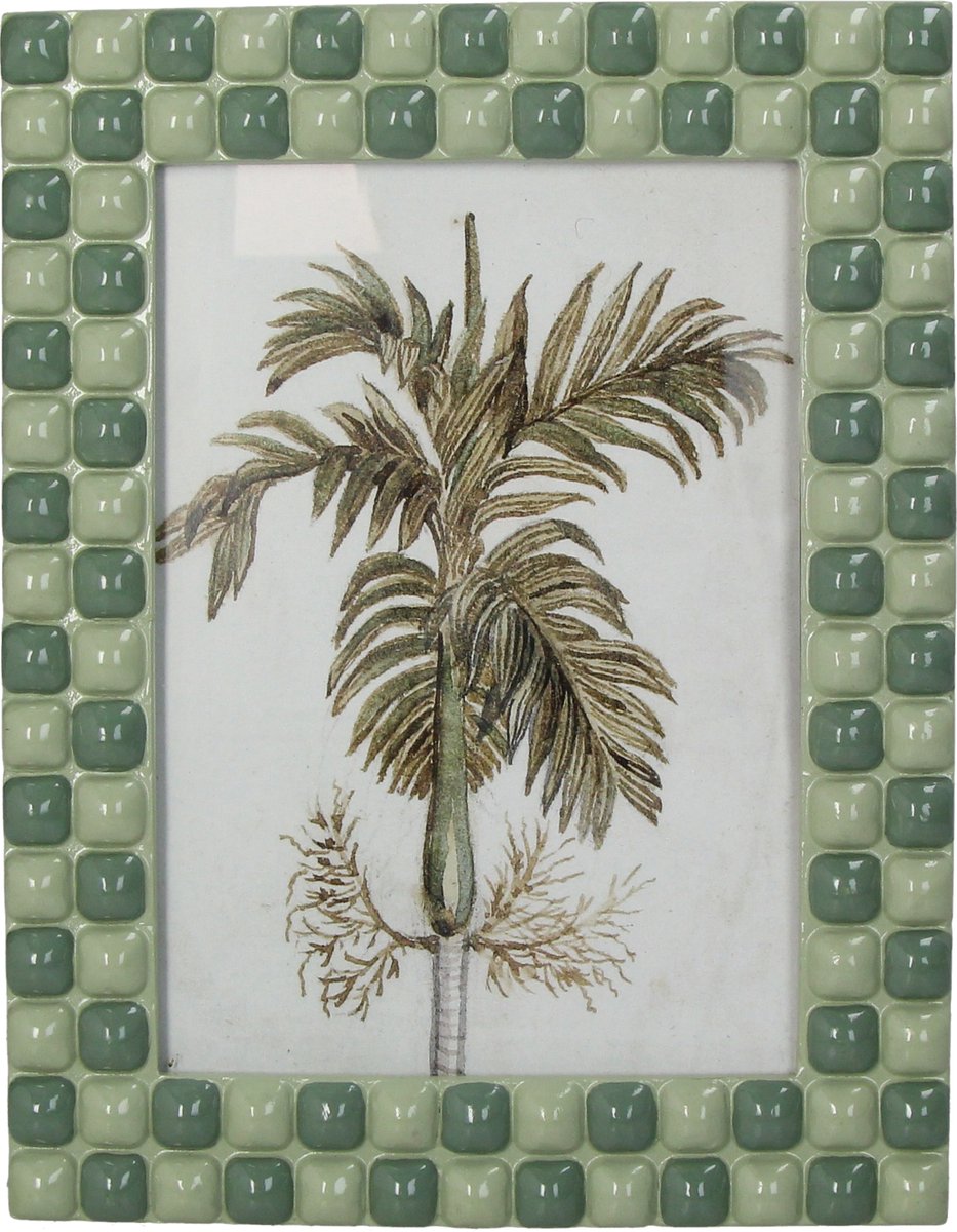 HD-Collection-Fotorahmen, kariert, Polyresin, 13 x 18 cm