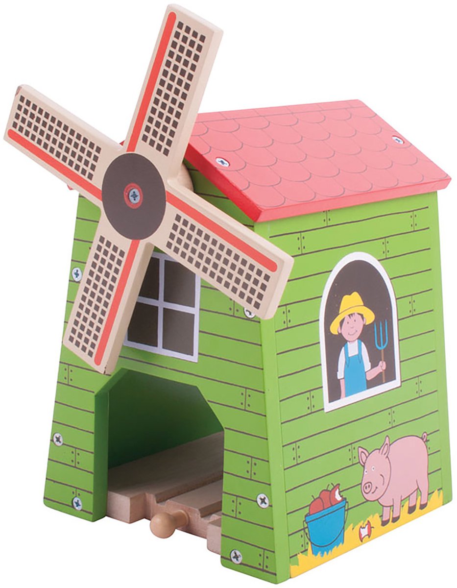 Bigjigs Holzwindmolen