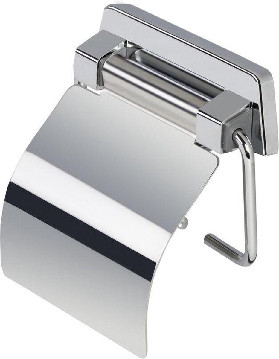 Geesa Standard-Toilettenpapierhalter mit Klappe – Chrom