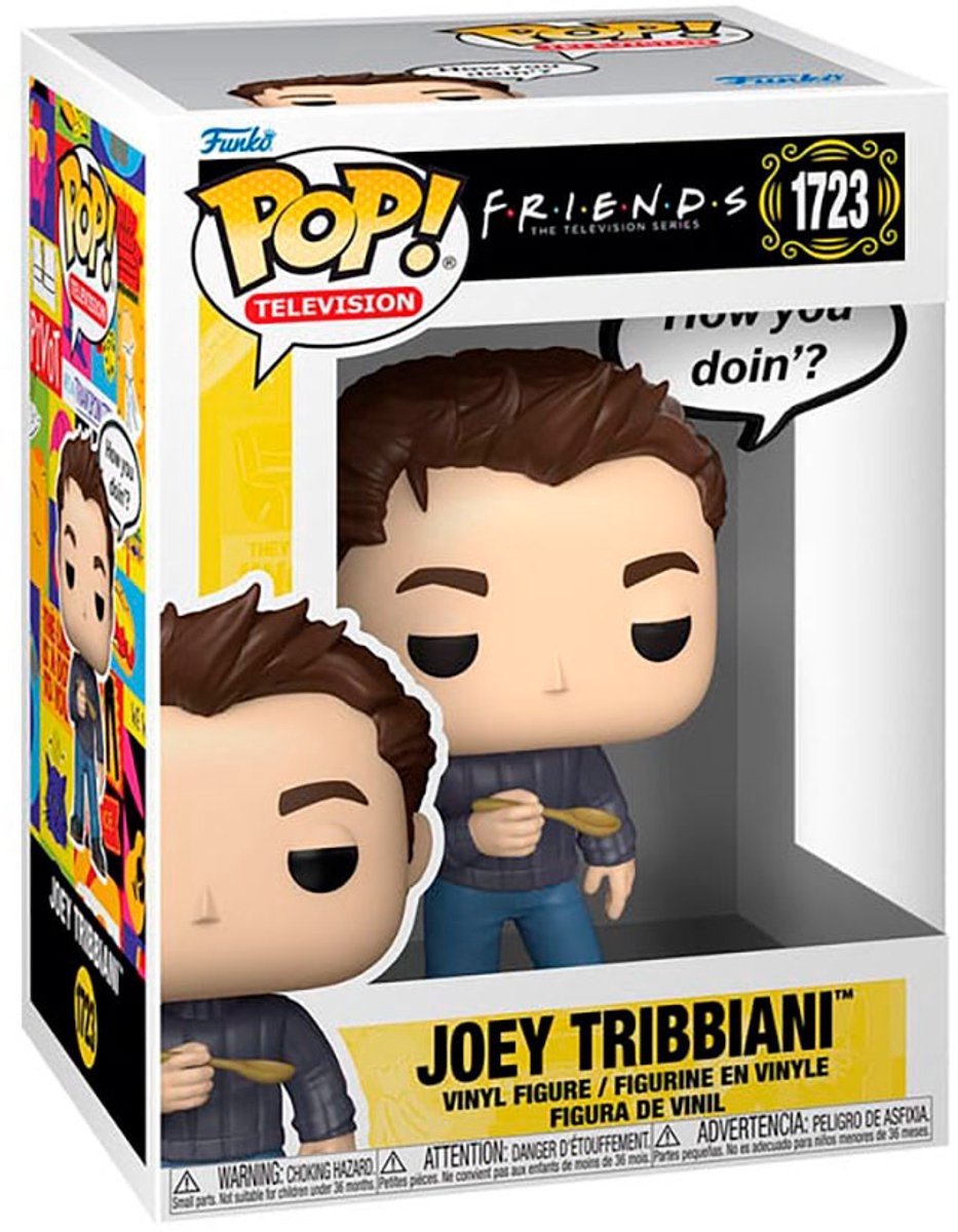 Funko-Pop-Fernsehen: Freunde – Joey Tribbiani Pop #1723