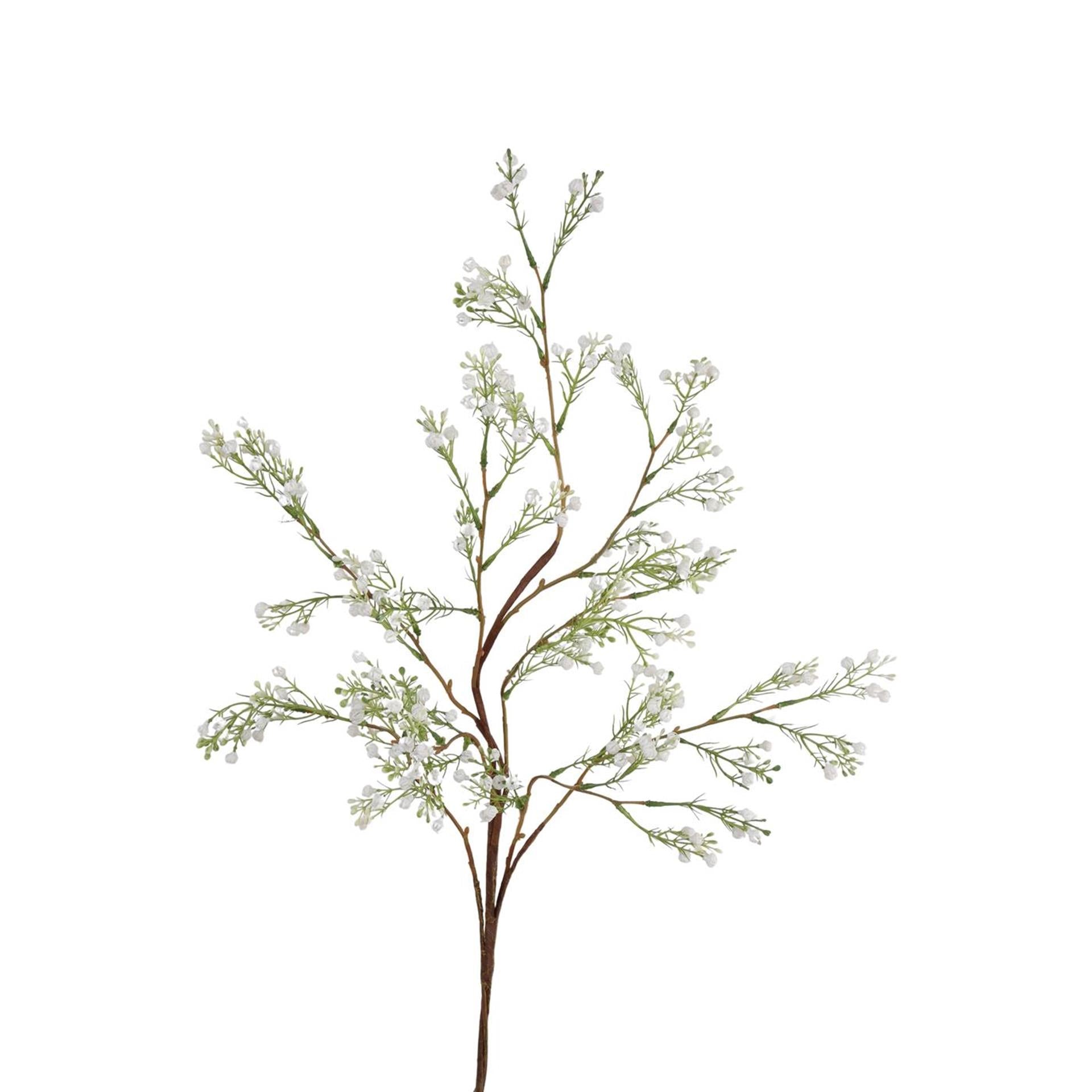 Roberts Collection künstlicher Zweig Schleierkraut weiß 110 cm