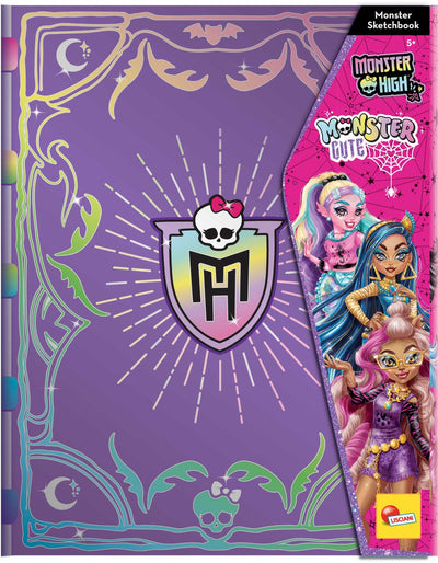 Lisciani Monster High Skizzenbuch Monster süß
