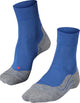 Falke ru4 Anti-Blister Baumwoll-Funktionsmaterial Laufsocken Herren Blau – Größe 44-45