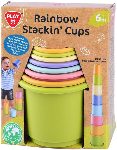 Spielen Sie Stapelblöcke Farbe, 8dlg.