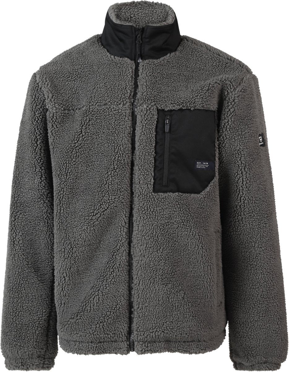 Brunotti Renziost Herren-Fleece-Teddyjacke – Grün – S