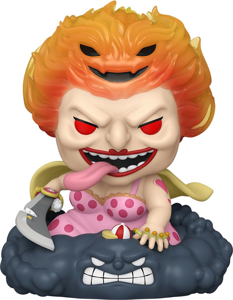 Funko One Piece – Pop! Deluxe-Sammelfigur „Hungrige große Mutter“, 17 cm, mehrfarbig