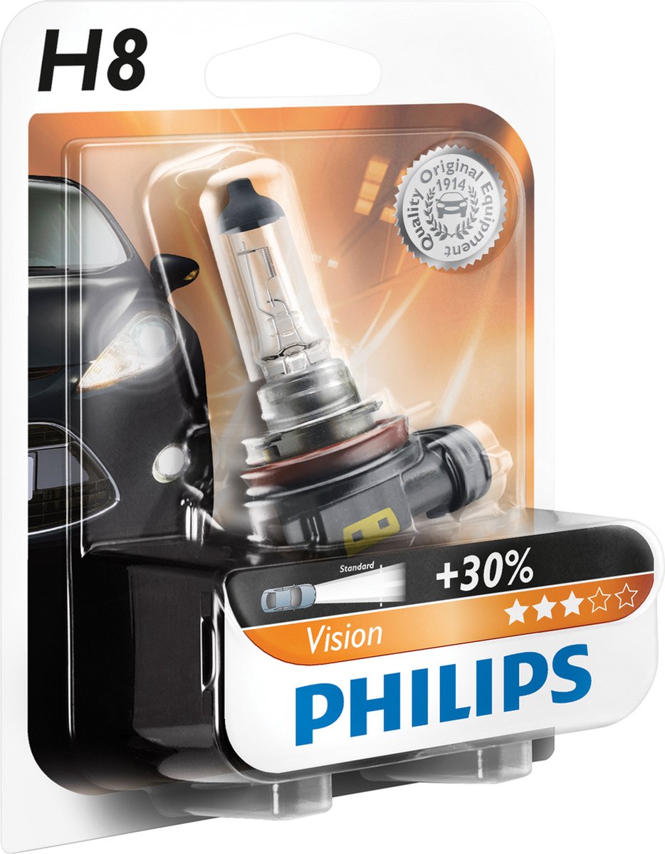 Philips Standard-Scheinwerferlampe H8 12V 35W