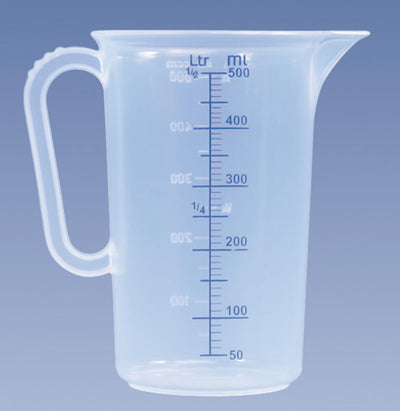 Kunststoff-Messbecher 0,5 Liter