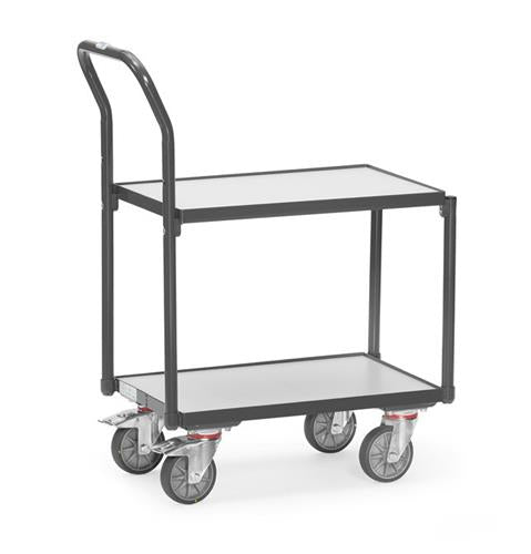 Fetra ESD Tischwagen mit Schiebebügel 605x405 250kg