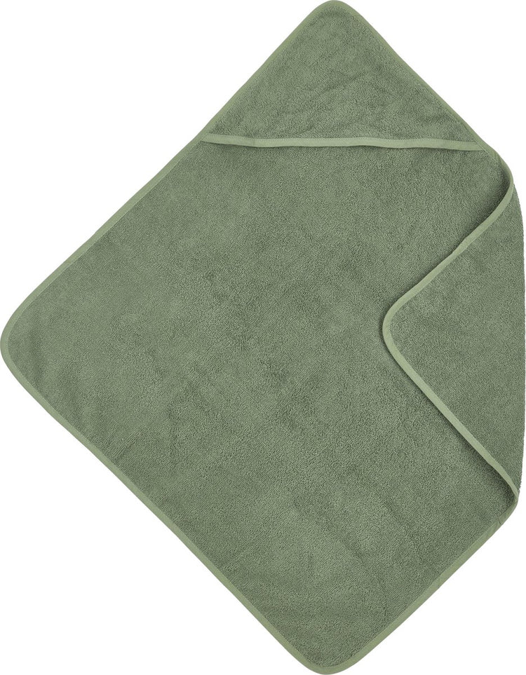 Meyco Baby Uni Badeumhang – Frottee – Waldgrün – 75 x 75 cm