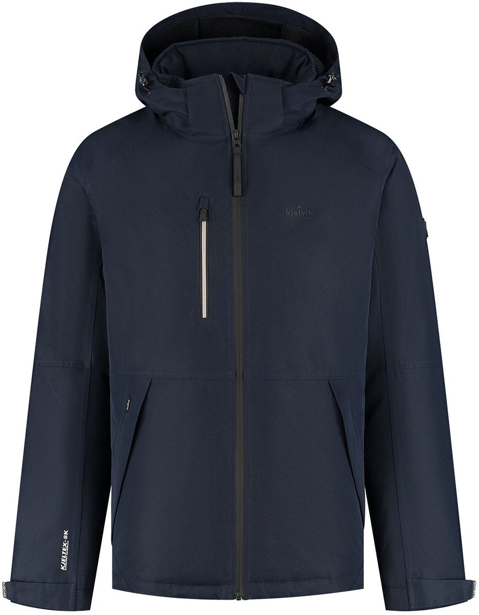 Kjelvik Anno Herren-Outdoorjacke – Marineblau