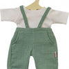 Heless Dolls Dungarees Green, 28-35 cm