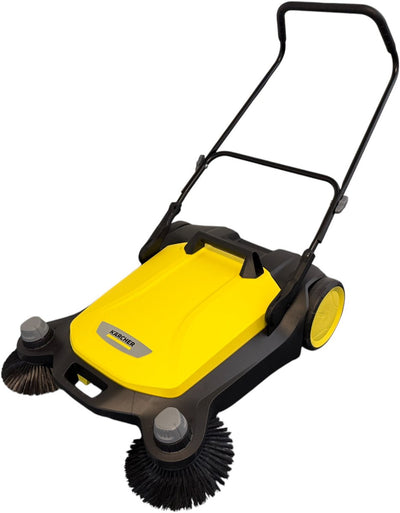 Kärcher S 6 Twin Handkehrmaschine - Arbeitsbreite 86 cm - Behälter 38 Liter - Seitenbesen 2 Stück
