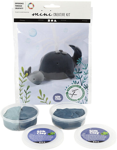 Creativ Company Mini Kit Walvis mit Kalb
