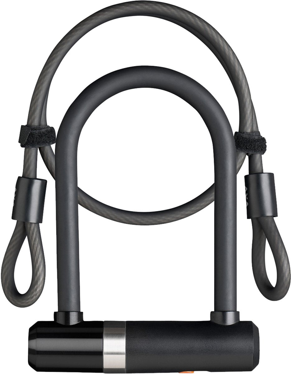 Axa Beigellot Newton Mini mit Schlitzkabel 100 8 Schwarz