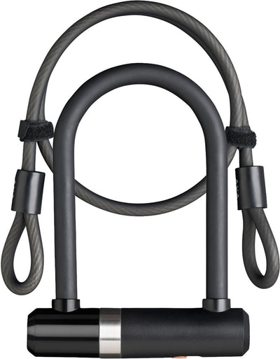 Axa Beigellot Newton Mini mit Schlitzkabel 100 8 Schwarz
